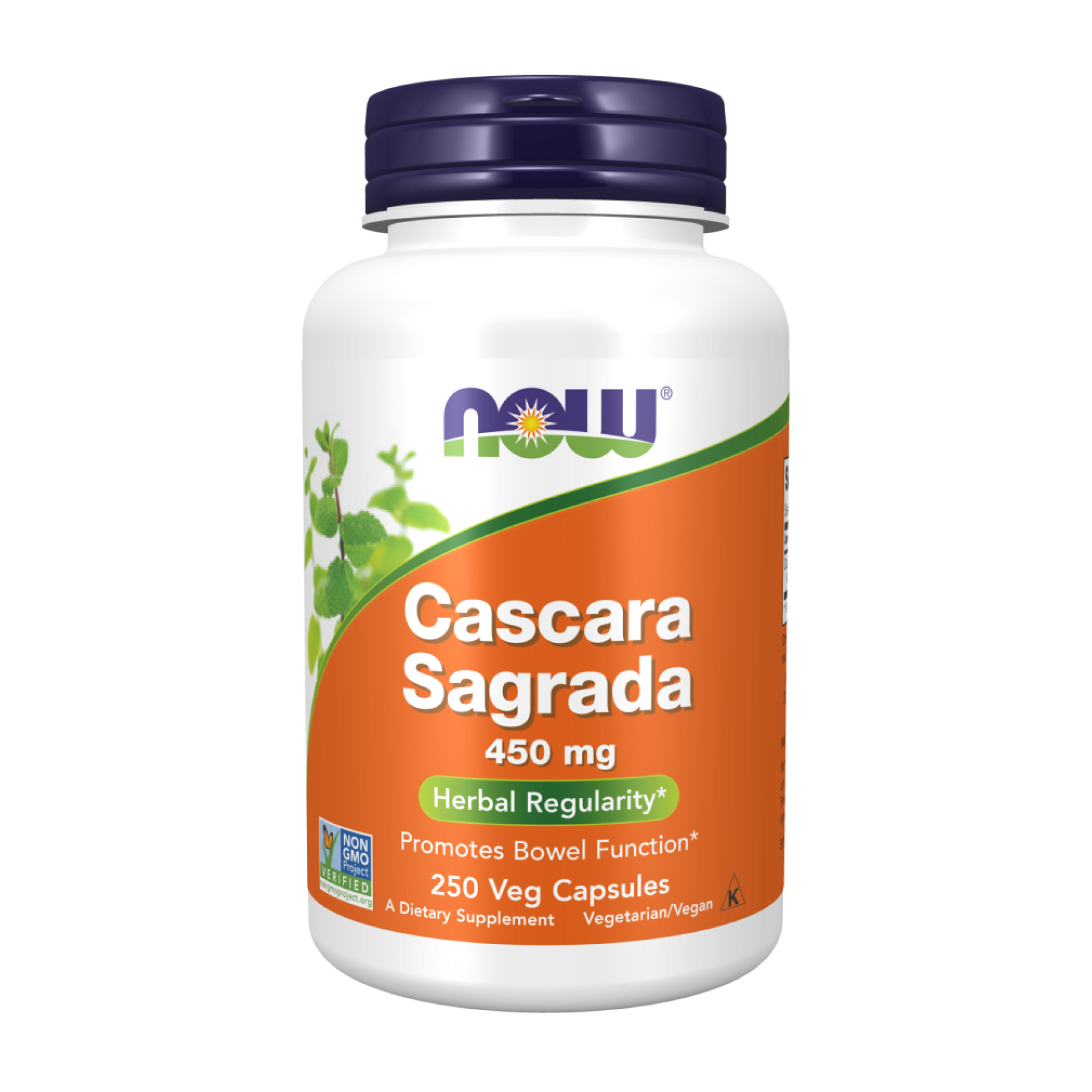 Cascara Sagrada 450 mg - 250 vcaps — фото 1