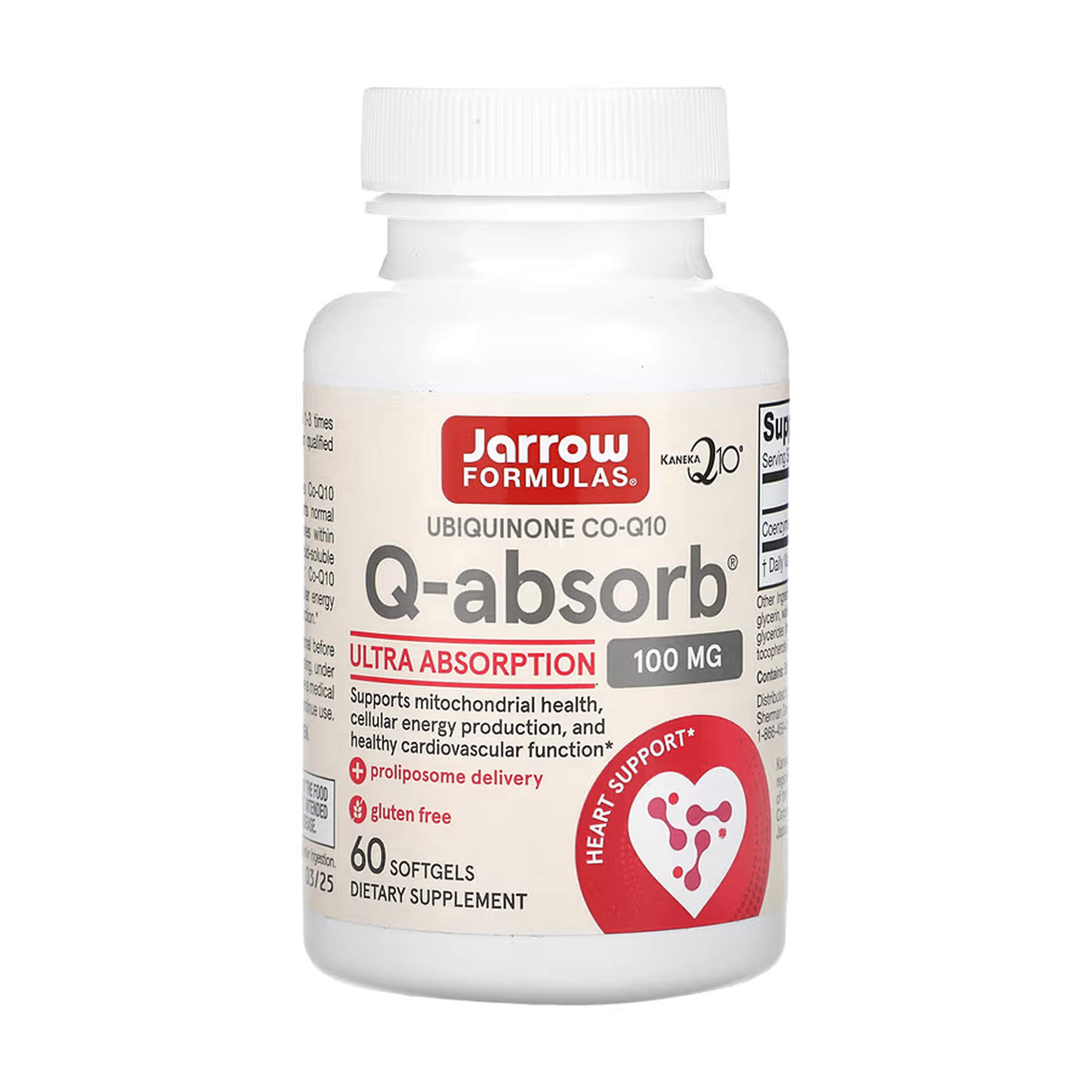 Коензим Q10, 100 мг, 60 капсул, Jarrow Formulas