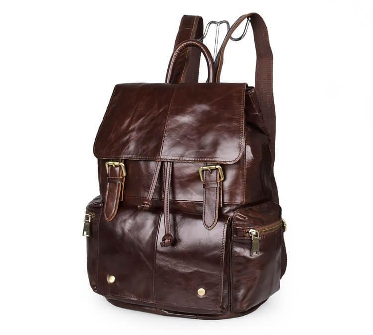 Рюкзак шкіряний TIDING BAG 7249C