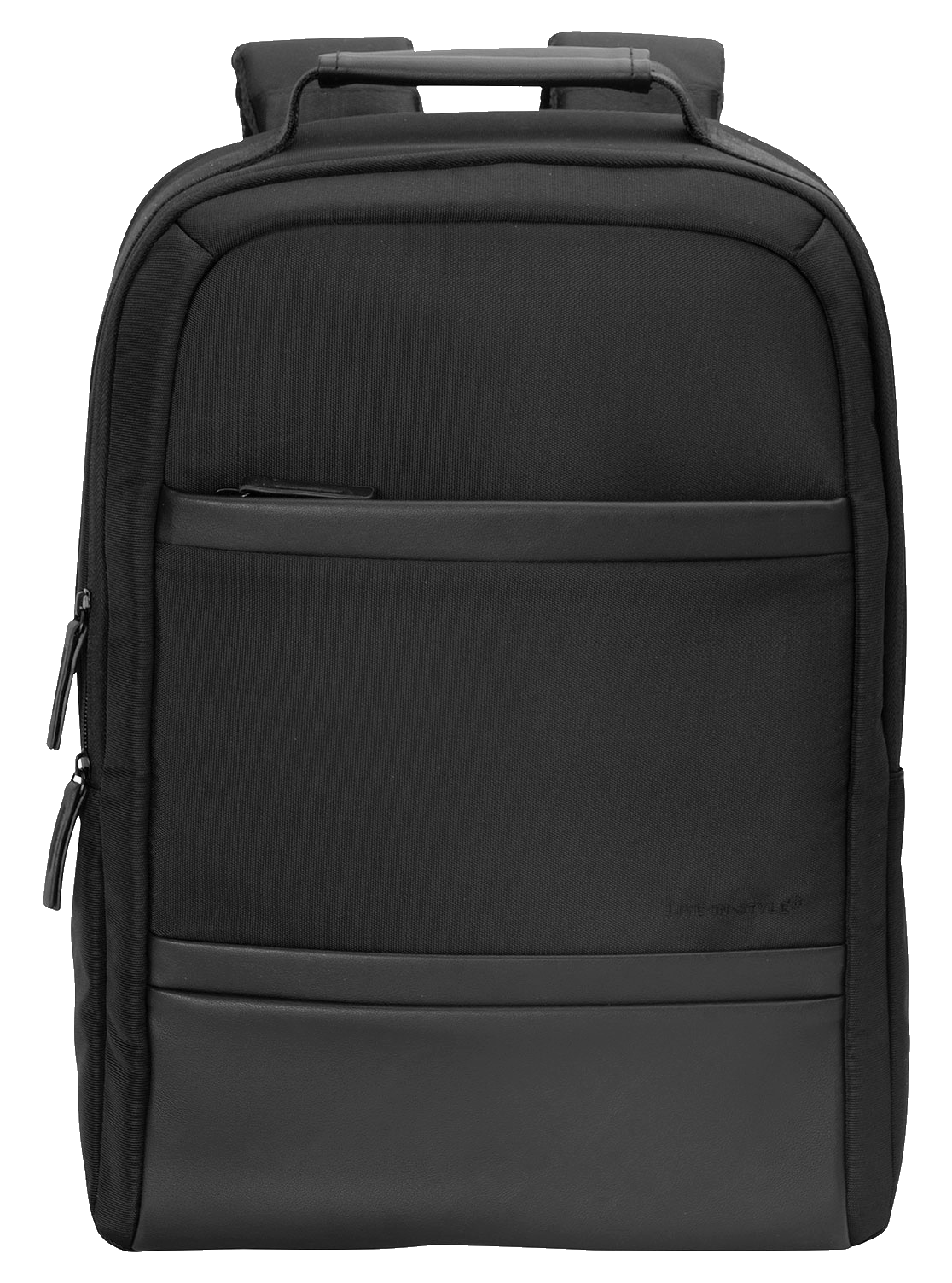Діловий рюкзак для ноутбука 15 дюймів Live in style чорний, 15L