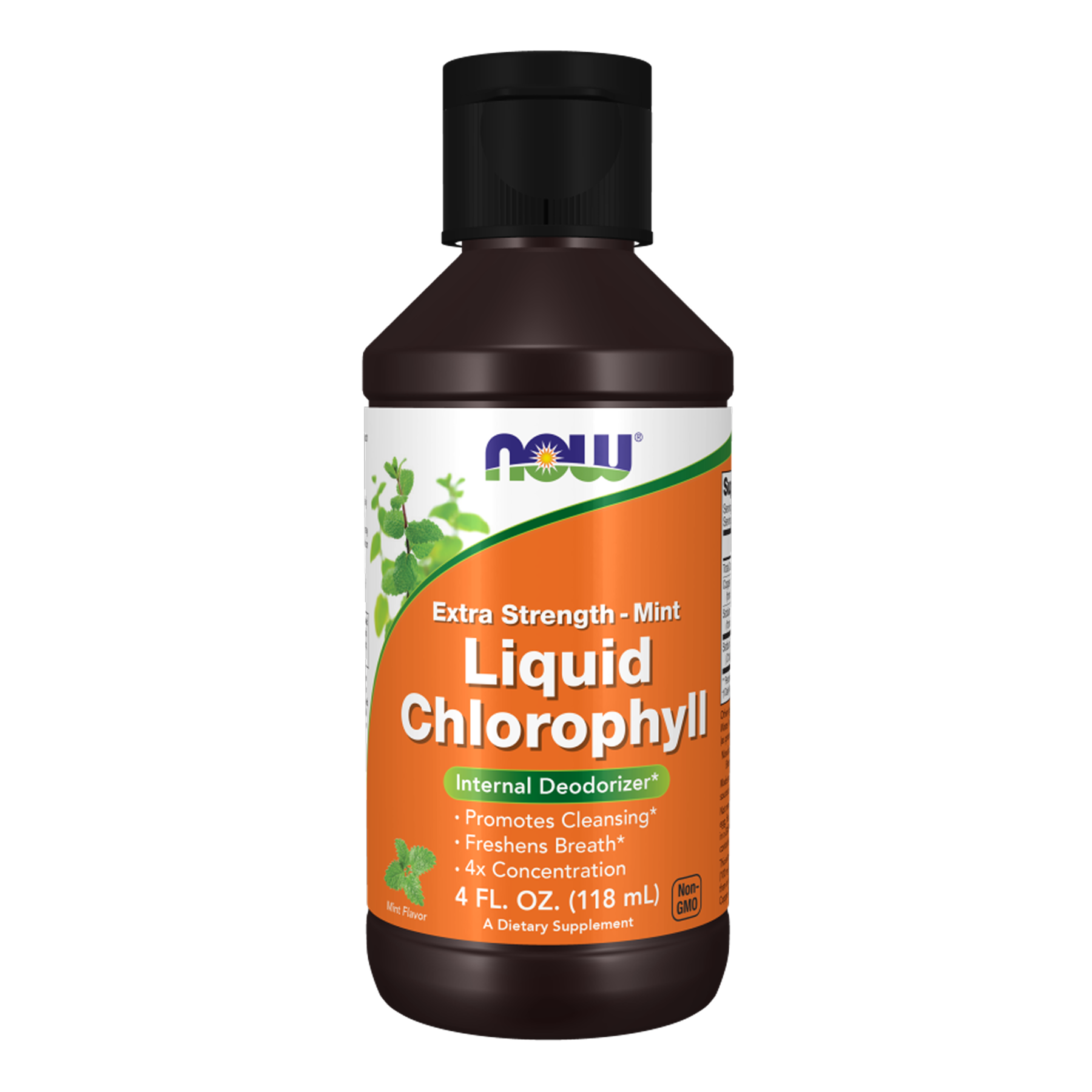 Chlorophyll Liquid, Extra Strength Mint - 118 ml — фото 1