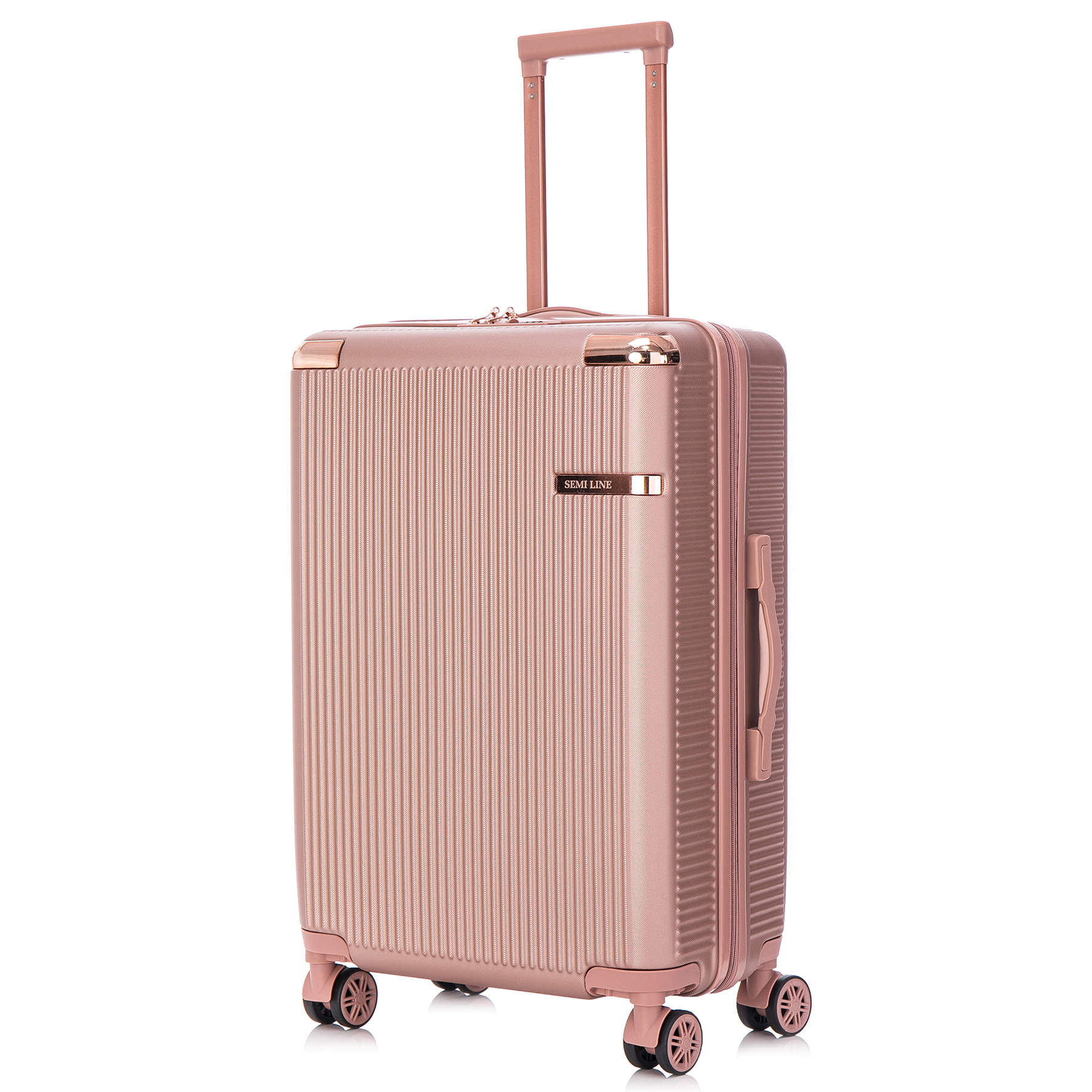 Валіза Semi Line 24" (M) Rose (T5664-4)