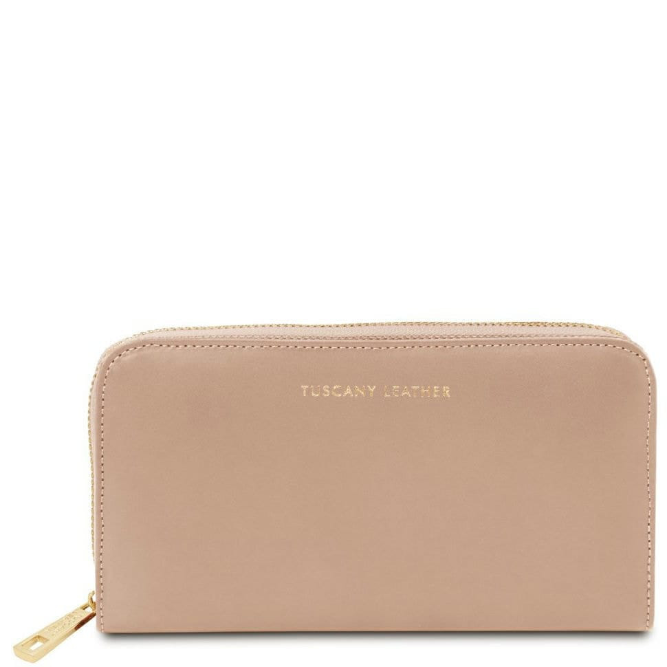 Ексклюзивний шкіряний гаманець для жінок Venere Tuscany TL142085 (Champagne)