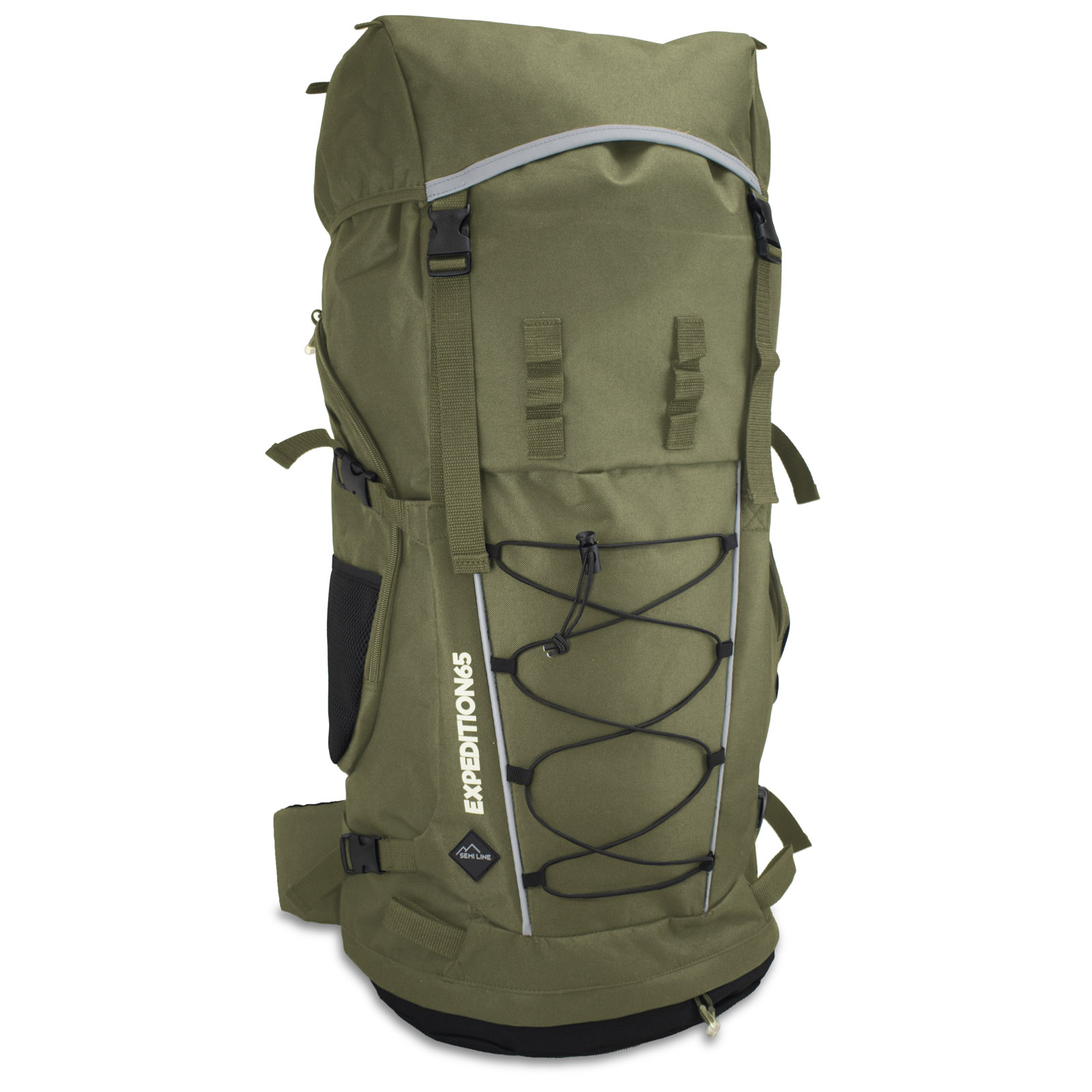 Рюкзак туристичний Semi Line 65 Khaki (A3041-3)