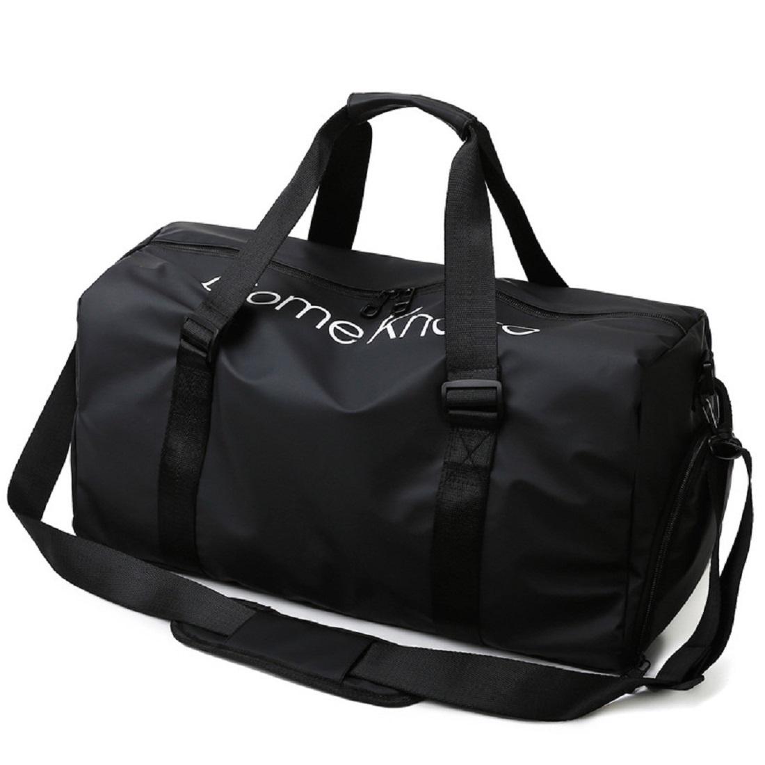 Дорожня чорна текстильна сумка Confident TB2-T-316A — фото 1