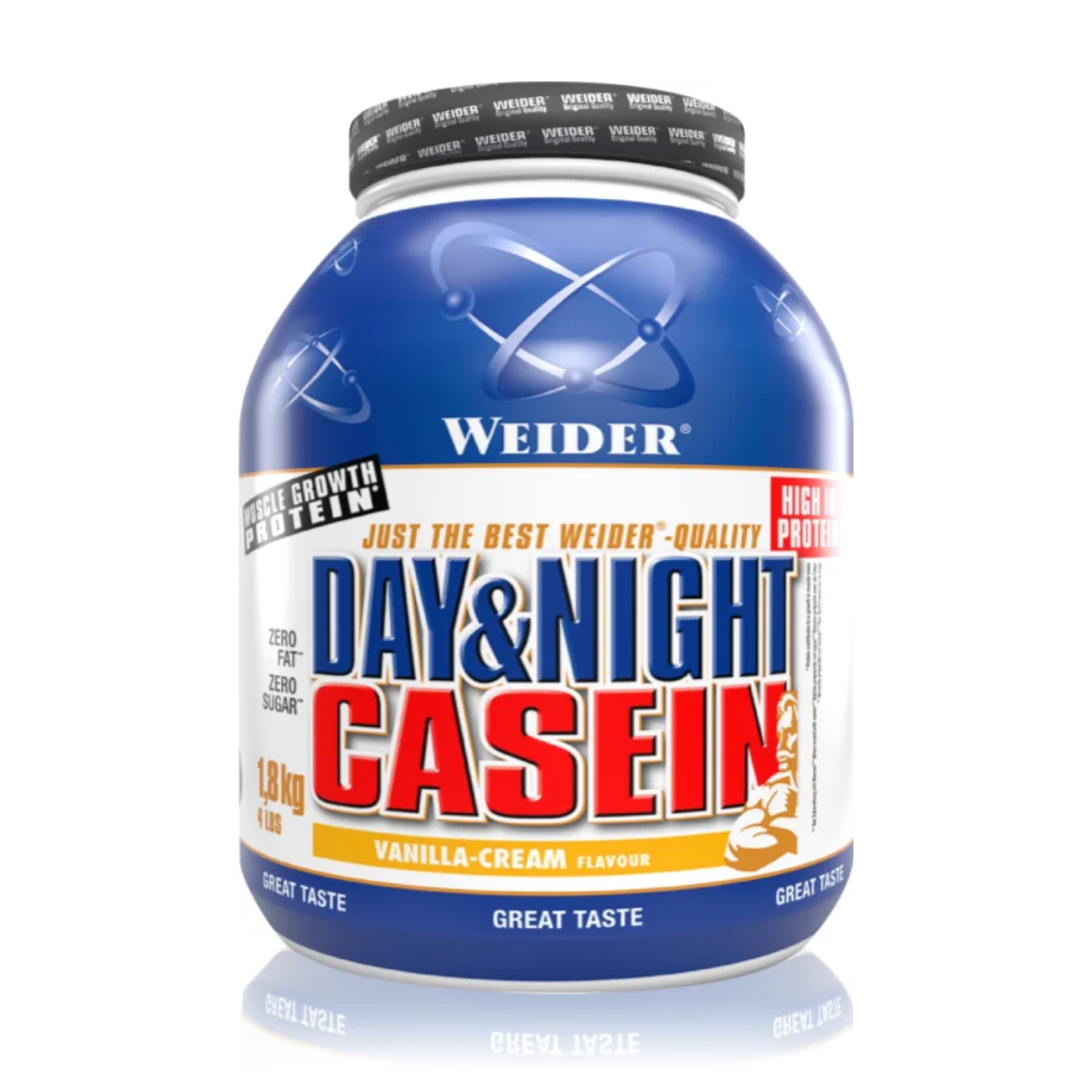 Day&Night Casein - 1800g Vanila Cream