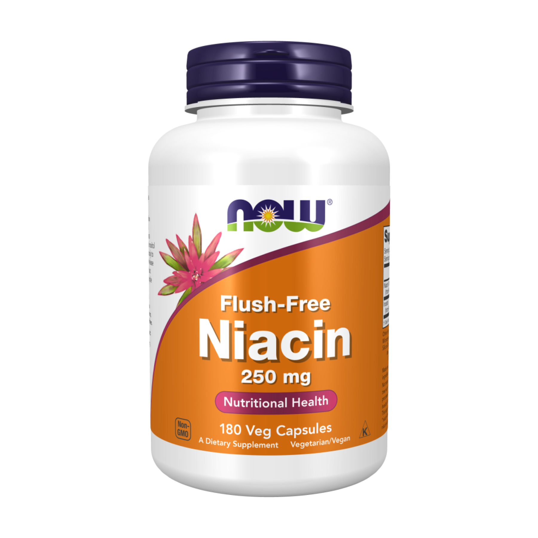 Flush-Free Niacin 250mg - 180 vcaps — фото 1