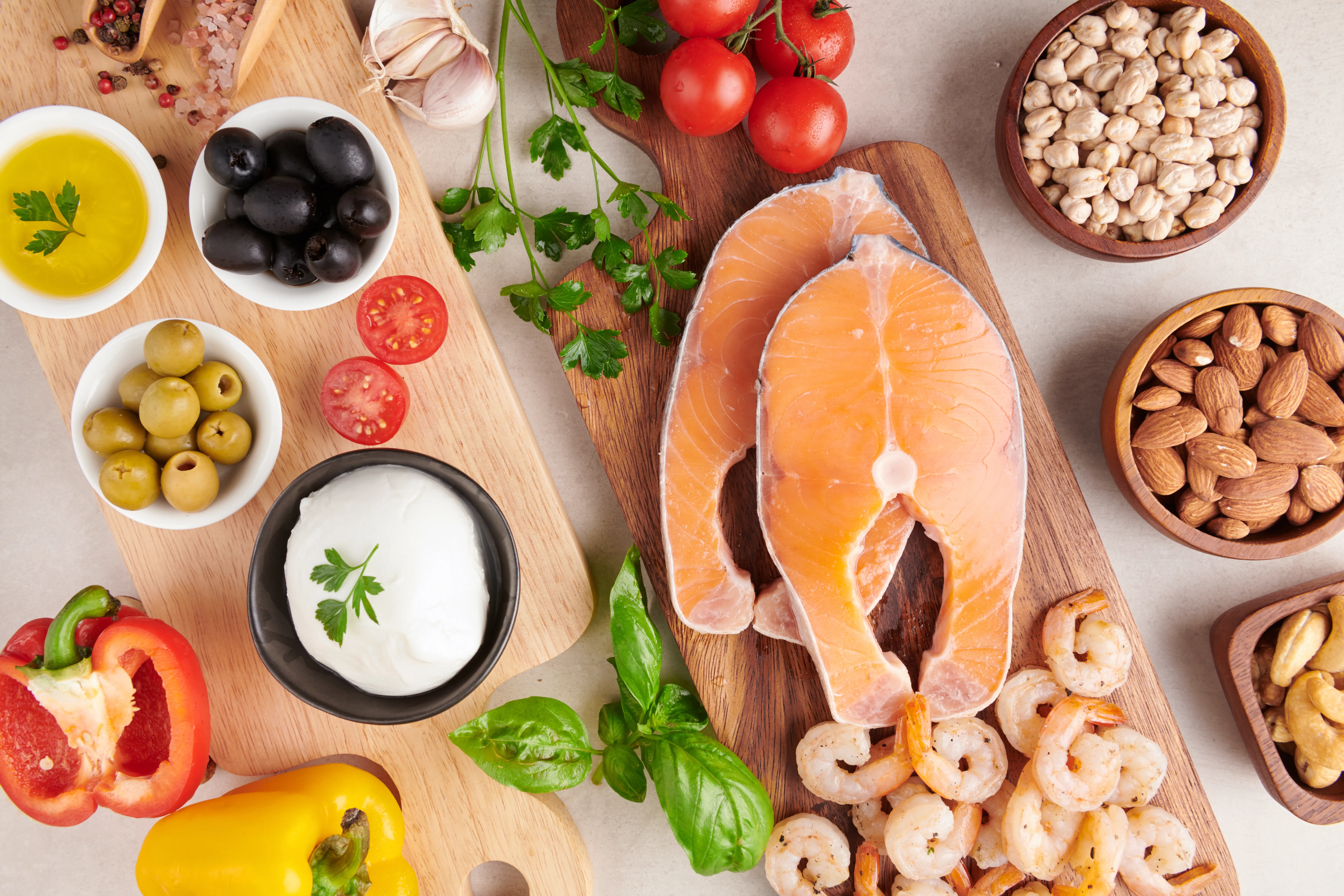 Список продуктів Середземноморської дієти: як слідувати популярному харчуванню